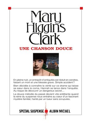 cover image of Une chanson douce